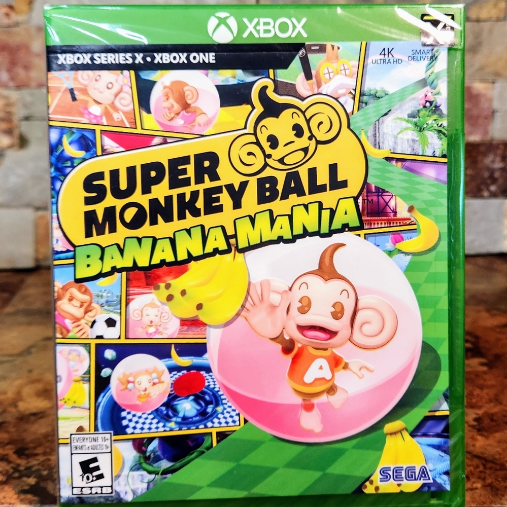 Super Monkey Ball: Banana Mania for Xbox One , XBox - Series • 4-K - Ultra - HD